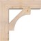 Ekena Millwork Westlake Block Smooth Bracket w/ Offset Brace, Douglas Fir, 7 1/2"W x 26"D x 26"H BKT0806X26X26WTL05SDF - alternate 3